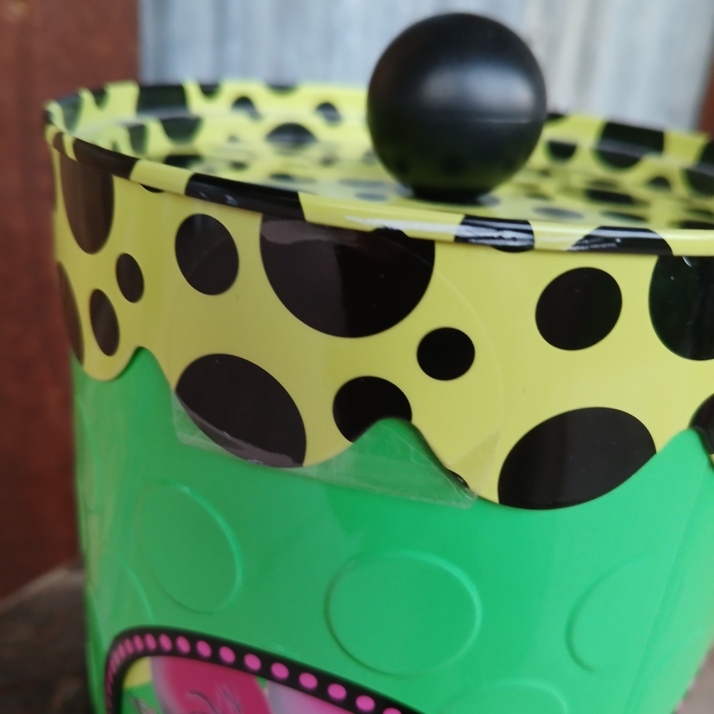 Benefit Cosmetics Collectible 2015 Party Hopper Tin Canister Maximalism New - Picture 6 of 12